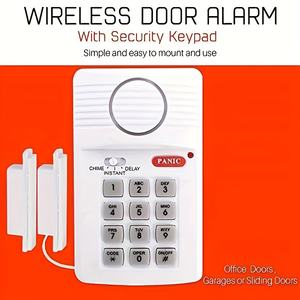 Cobertizo de garaje portátil <span class=keywords><strong>para</strong></span> el hogar, puerta de <span class=keywords><strong>caravana</strong></span>, ventana, contraseña, <span class=keywords><strong>alarma</strong></span> antirrobo de seguridad inalámbrica <span class=keywords><strong>para</strong></span> el hogar - Product Image 5