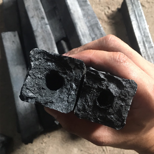 Venta al por mayor de fábrica de carbón de madera dura de bambú hexagonal hecho a máquina carbón de barbacoa sin humo de aserrín - Product Image 1