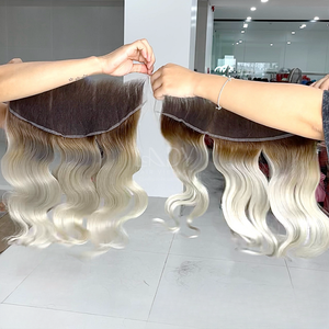 มัดผมลอนคลื่นสีเทาทำจากเวียดนาม - Product Image 3