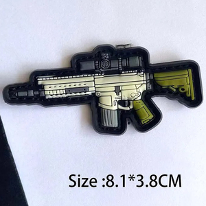 Patchs en caoutchouc souple imperméables personnalisés au prix d'usine avec logo 3D en relief, formes de cœur et de fleurs pour chapeaux - Product Image 4