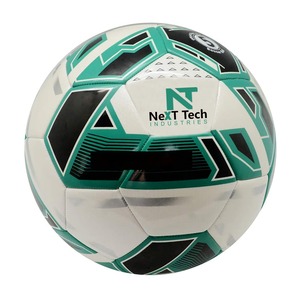 Ballon de football d'entraînement Next Tech Industries en matériau PU pour l'entraînement avec design personnalisé et logo personnalisé - Product Image 1