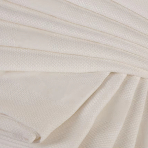 ชุดผ้าเช็ดปากผ้าฝ้าย100% ผ้าลินินแห้งเร็วผ้าทอสีขาวล้วนสำหรับบ้านโรงแรมร้านอาหารห้องครัวแบบยั่งยืน - Product Image 1