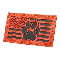 Écussons tactiques personnalisés découpés au laser, badges rectangulaires à coudre, drapeaux réfléchissants IR, patchs en tissu infrarouge lointain pour sac à dos et chapeau