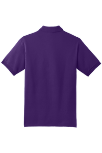 เสื้อยืดผู้ชายน้ำหนักมากโลโก้ออกแบบได้ตามต้องการสำหรับ220-280gsm โปโลชุดเล่นกอล์ฟเป็นมิตรกับสิ่งแวดล้อมแนวสตรีทแบบถักสไตล์ลำลองคุณภาพสูง - Product Image 2