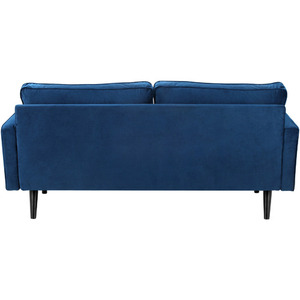 TRIHO-Sofá Seccional de 3 asientos en forma de L, tela de lino moderna, diseño rústico europeo, Victoriano, asiático, de estilo europeo - Product Image 3