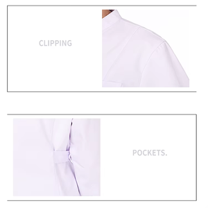 Conjuntos de uniformes de enfermería, uniforme de enfermera, traje para Hospital, uniformes médicos para invierno, manga larga, 100% algodón, logotipo personalizado - Product Image 5