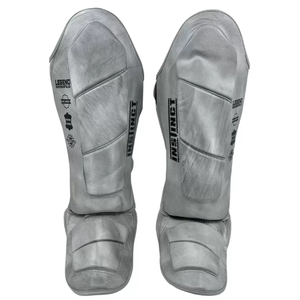 Protectores de Piernas de Cuero Vacuno Antiguo de Primera Calidad para Boxeo, Venta al Por Mayor 2025 - Product Image 1