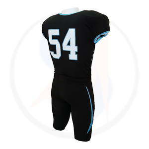 Nouveaux uniformes de football américain personnalisés pour les jeunes et les adultes Maillots de football sublimés avec logo personnalisé et couleurs d'équipe - Product Image 3