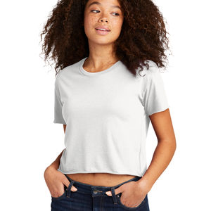 Camiseta corta para Mujer | Crop Tops | Camisetas recortadas 8882 Camiseta recortada fluida para mujer - Product Image 1