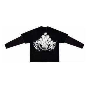 Camiseta Extra Grande para Hombre, Cómoda, Informal, Esencial, con Diseño de Corte Regular, Tejido de Lana, Transpirable y Suave al Tacto - Product Image 2