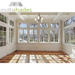 Techo inclinado eléctrico móvil Terraza Cubierta de piscina Invernadero automático Retráctil Sunroom Recinto de policarbonato Aleación de aluminio - Product Image 1