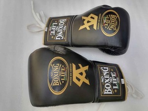 Guantes de boxeo de cuero de vaca genuino personalizables de alta calidad para artes marciales y entrenamiento físico-¡No boxear no vivir! - Product Image 2