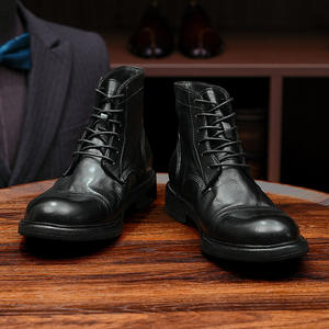 Zapatos de Trabajo Antifatiga con Estructura Resistente y Malla Transpirable, Zapatos Casuales para Hombre, Zapatos de Cuero - Product Image 3