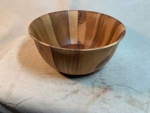 Bol de nourriture de forme ronde au design classique bol en bois de haute qualité forme et taille personnalisées bol en bois à bon prix - Product Image 3