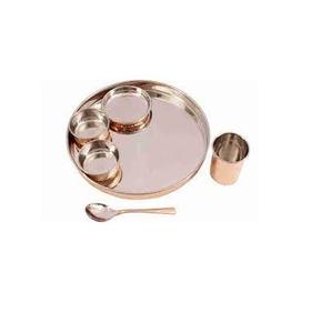 Juego de vajilla de cobre único, vajilla de lujo, artículos decorativos, novedad - Product Image 6