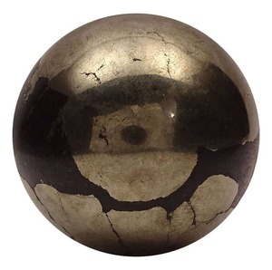 Bola de esfera de pirita dorada Natural pulida hecha a mano de la mejor calidad para decoración de energía Reiki decoración de hogar y oficina a precio a granel - Product Image 3