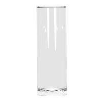 Tube à boire long vide en SMMA, sans BPA, écologique, réutilisable, fabriqué en France, pour usage direct en fête, sans quantité minimale