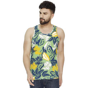 Débardeur de sport Hip Hop pour homme, grande taille, en coton personnalisé, respirant, pour la musculation estivale. - Product Image 1