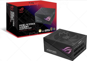<span class=keywords><strong>ROG</strong></span> <span class=keywords><strong>Strix</strong></span> 1200 GOLD <span class=keywords><strong>Aura</strong></span> Edition แหล่งจ่ายไฟแบบตั้งโต๊ะแบบแยกส่วนเต็มรูปแบบ80 + ได้รับการรับรองสีทองระดับ ATX 3.0 PCIe Gen 5.0สีดำพร้อมส่ง - Product Image 3
