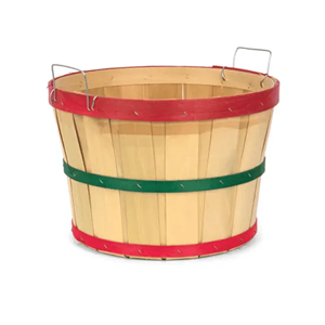 Wholesale Handicraft <b>Wood</b> <b>Baskets</b> Large Round Wooden <b>Baskets</b> with Handles Fruit <b>Baskets</b> from Vietnam factory - Product Image 3