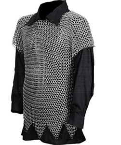 ชุดคอสเพลย์ซิกแซกทำด้วยมือ, เสื้อเกราะวงแหวนติดกระดุมทำจากอลูมิเนียมน้ำหนักเบา - Product Image 4