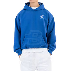 2025 por encargo último diseño de moda sudaderas con capucha holgadas sudaderas con capucha para adultos venta en línea - Product Image 2