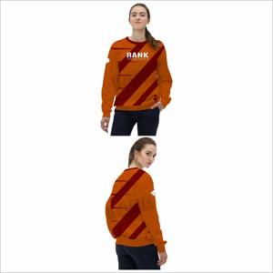 Sweat-shirts pour femmes en couleur unie, fabriqués au Pakistan, nouveau style, sweat-shirts pour femmes sur mesure - Product Image 4