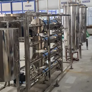 SEMI-AUTOMATIC MINERAL WATER MAKING MACHINE 5000 LPH BY AMM AQUA PURE SYSTEMS
