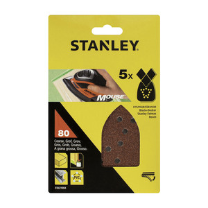 Piranha/ X31004 5 Fogli Velcrososo X Mouse Gr.80 - Product Image 1