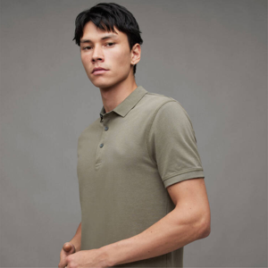 Vente en gros de t-shirts polo personnalisés unisexe motif uni 100% coton anti-rides t-shirts vierges à manches courtes grande taille pour hommes - Product Image 4