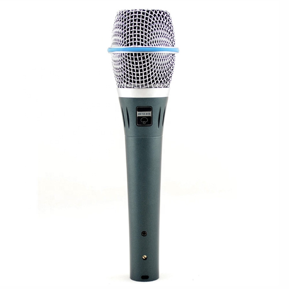 美品！SHURE BETA87A ケース付　★ SHURE BETA87A コンデンサーマイク 専用ケース付き