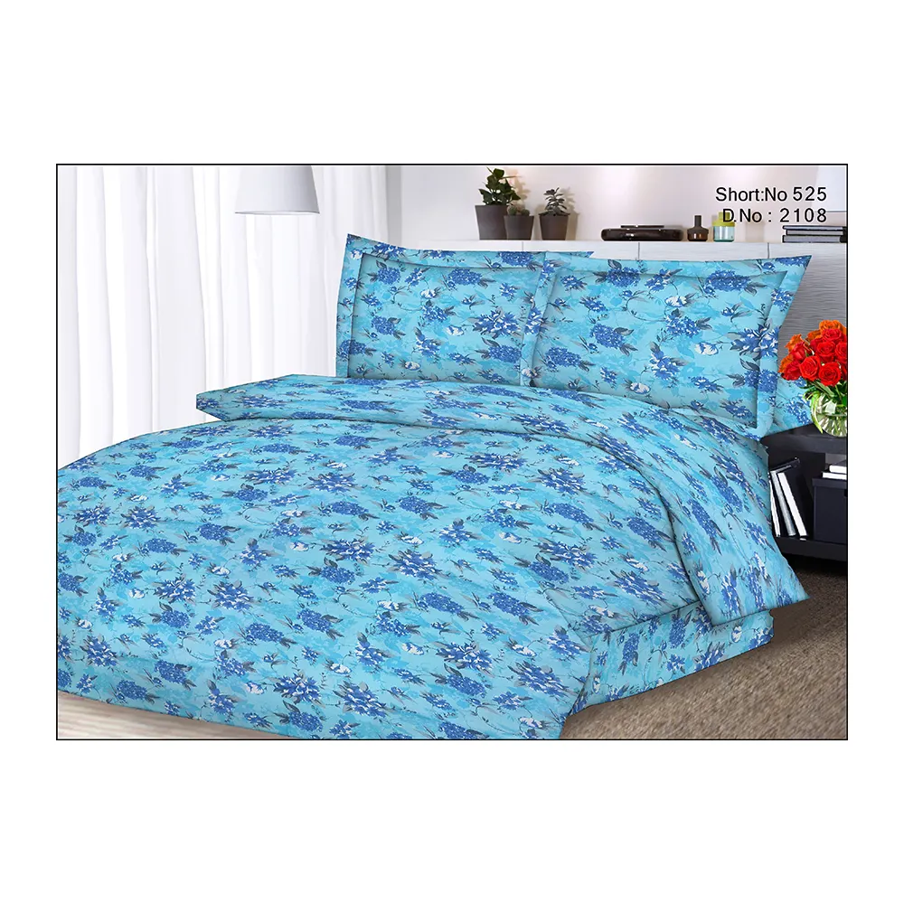 Kualitas tinggi murni kapas tradisional Woven King Ukuran lembaran tempat tidur dengan selimut pernikahan manufaktur