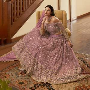 ใหม่มาถึง2022ร้อนขายออกแบบที่มีคุณภาพที่ดีที่สุดราคาถูกอัตราการหมั้นงานแต่งงานสวมใส่ Georgette หนักเย็บปักถักร้อยลำดับ - Product Image 2