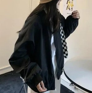 Veste universitaire coupe-vent en gros Vestes universitaires surdimensionnées pour femmes Fabricant Vestes Letterman premium OEM pour femmes - Product Image 3