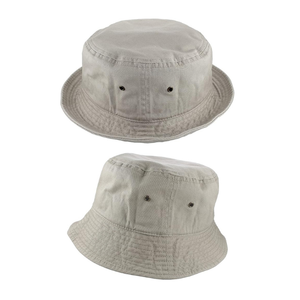 Vente en gros de chapeau de mode imperméable de haute qualité Casquettes de bassin de pêcheur Chapeau seau uni vierge Fabricant du Vietnam - Product Image 1