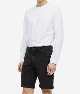 ผ้าฟลีซผ้าฝ้ายสำหรับผู้ชายพิมพ์ลายสัตว์กระดุมด้านข้างแบบสั้นสำหรับเล่นกีฬาระบายอากาศได้ดีใส่ในฤดูร้อนโลโก้ออกแบบได้ตามต้องการ - Product Image 4