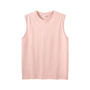 Camisetas de Tirantes Personalizadas para Hombre, 100% Algodón, Cuello Redondo, Holgadas, Chaleco de Verano sin Mangas para Gimnasio - Product Image 5