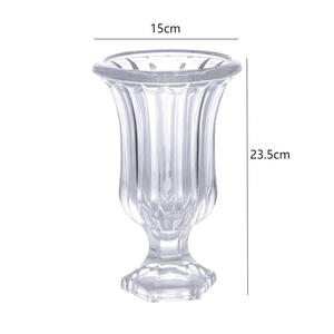 <span class=keywords><strong>Vase</strong></span> à fleurs en verre moderne pour la décoration de la maison et des fêtes de mariage, <span class=keywords><strong>vase</strong></span> <span class=keywords><strong>rond</strong></span> simple et transparent pour table - Product Image 4