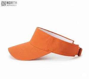 หมวกเบสบอลสีทึบ6แผงปรับได้พร้อมที่บังแดดหมวกผ้าฝ้าย100% ดีไซน์วินเทจใช้ได้ทั้งชายและหญิง - Product Image 3