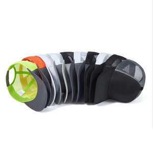 New Arrival Curved Brim Trucker Caps Outdoor Men's 6 Pane Mesh Baseball Cap Curved Brim Truck Hat - Product Image 3