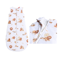 Saco de Dormir para Bebé de Algodón Orgánico, Diseño Personalizado, Ecológico, Multicolor, Abierto por Delante, para Niñas, Talla Grande, Suave, para Todas las Temporadas
