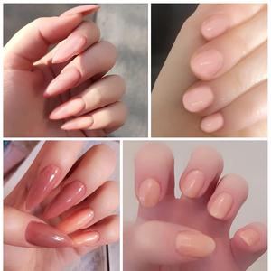 Poudre acrylique professionnelle couleur nude pêche pour nail art, polymère EMA fin pour extensions et trempage par Kween USA - Product Image 2