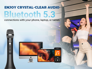 WINBRIDGE profesyonel akıllı gürültü Mini amplifikatör el/masaüstü Mic hoparlör ses efektleri öğretim için - Product Image 4