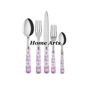 Ensemble de couverts de la plus haute qualité, dernier design, en acier inoxydable avec manche en résine par Home Arts - Product Image 2