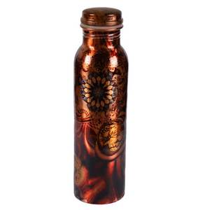 Exclusive Design Kitchenware Fruits Juice Storage Copper Bottle With Enamel Printed <b>Drinking</b> Juices Health Copper Bottle - Product Image 5