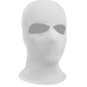 balaclava Men Women Warm 2 Holes Full Face Cover Hood Knitted Balaclava Face <b>Mask</b> Winter <b>Ski</b> <b>Mask</b> for Winter Adult - Product Image 3