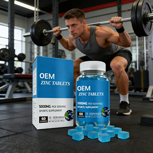 טבליות מאושרות GMP וחלאל לתוסף תזונה של אבץ - Product Image 3