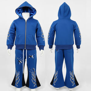 Conjunto Deportivo para Adultos, Venta Caliente 2026, Estilo Urbano, Cierre Completo con Cremallera, Forro de Satén, 100% Algodón Felpa, Unisex, Antibacteriano, Secado Rápido - Product Image 1