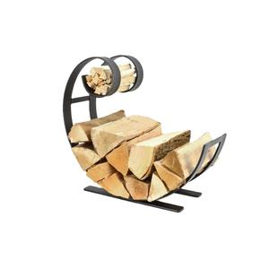 Top Trending Fancy Log <b>Rack</b> Fire <b>Wooden</b> <b>Storage</b> Black Outdoor and Indoor Use Different Style Metal Iron Log <b>Rack</b> - Product Image 2