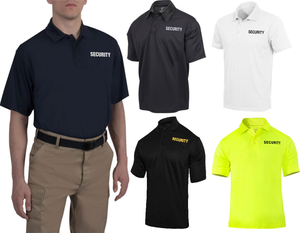 Polo jaune unisexe pour hommes Nouvel uniforme de garde de sécurité avec broderie à manches courtes disponible dans toutes les tailles - Product Image 6